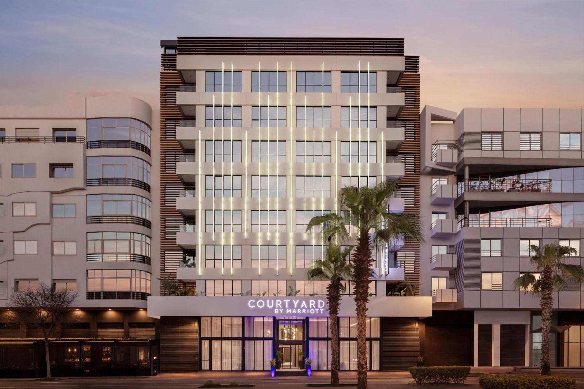 Courtyard By Marriott Casablanca Downtown Hotell Exteriör bild