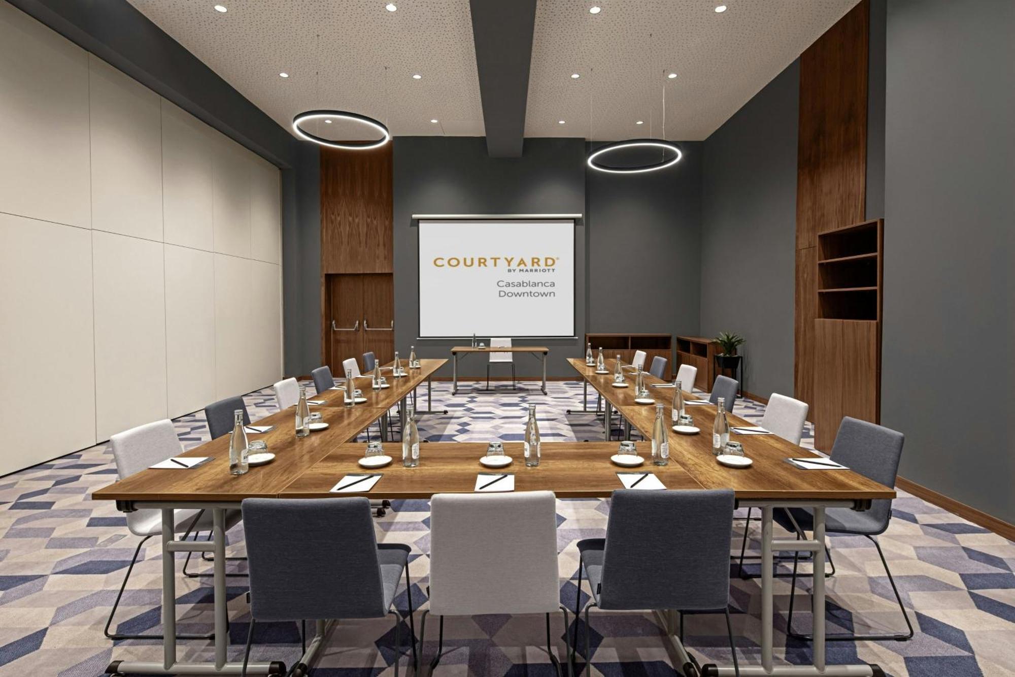 Courtyard By Marriott Casablanca Downtown Hotell Exteriör bild