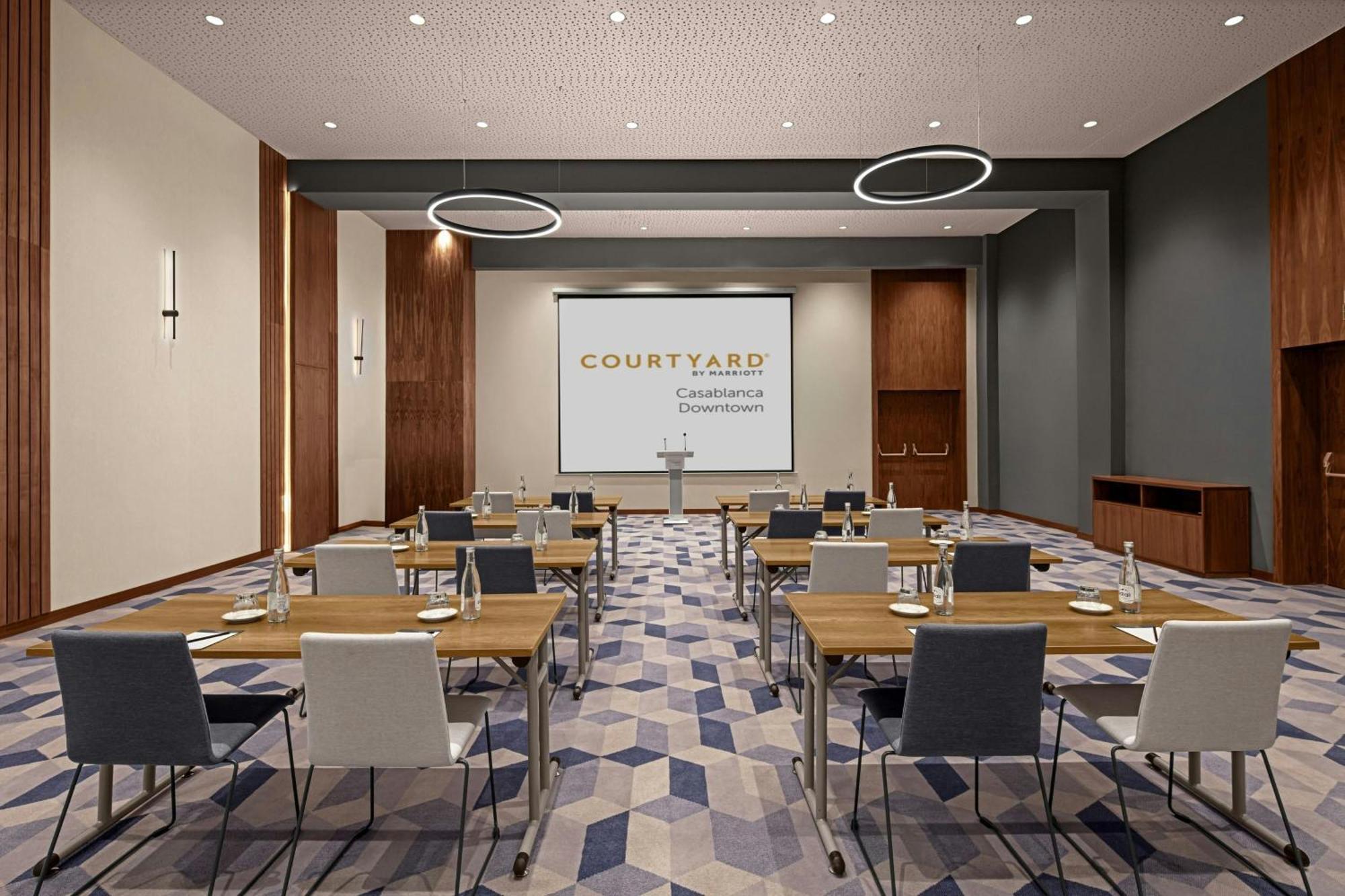 Courtyard By Marriott Casablanca Downtown Hotell Exteriör bild